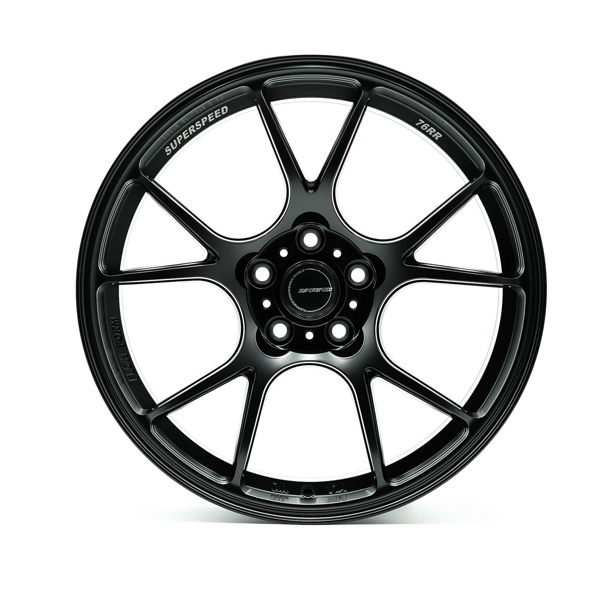 FlowForm 76RR Matt Black | Superspeed Wheels – Superspeed Wheels Online ...