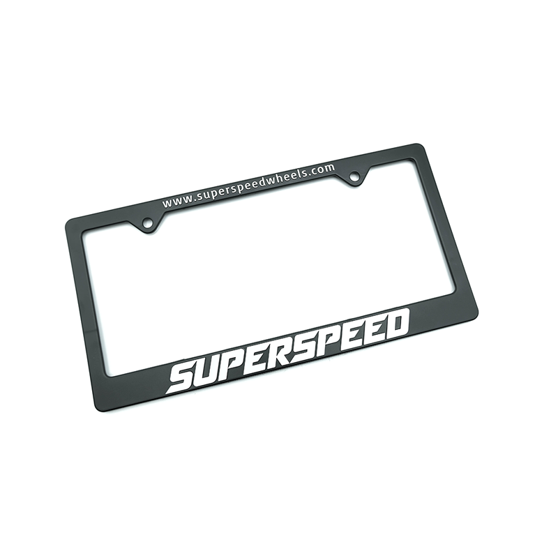 Superspeed License Plate Frame | Superspeed Wheels – Superspeed Wheels ...
