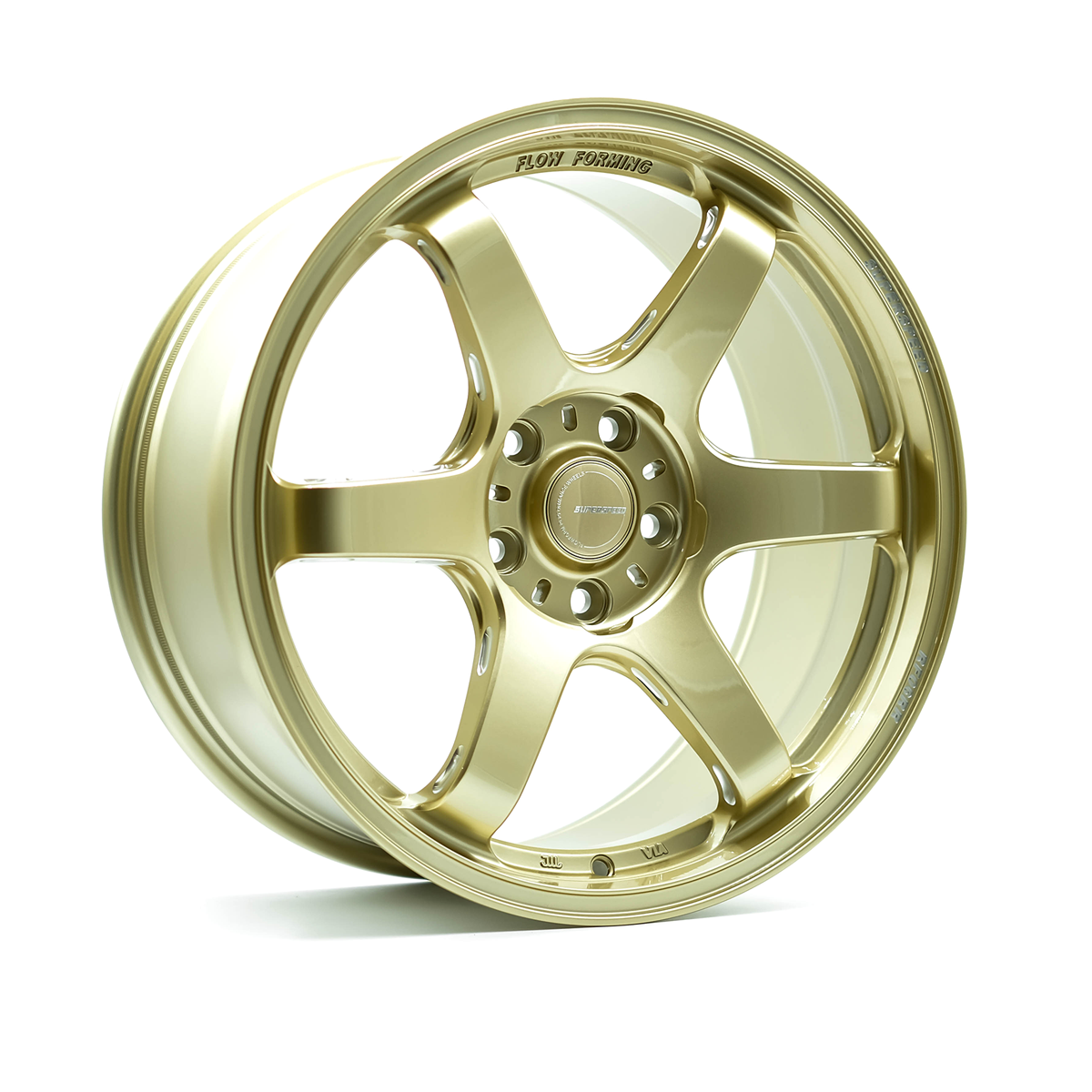 Superspeed Wheels FlowForm RF06RR Gold 18x8.5 Face-1