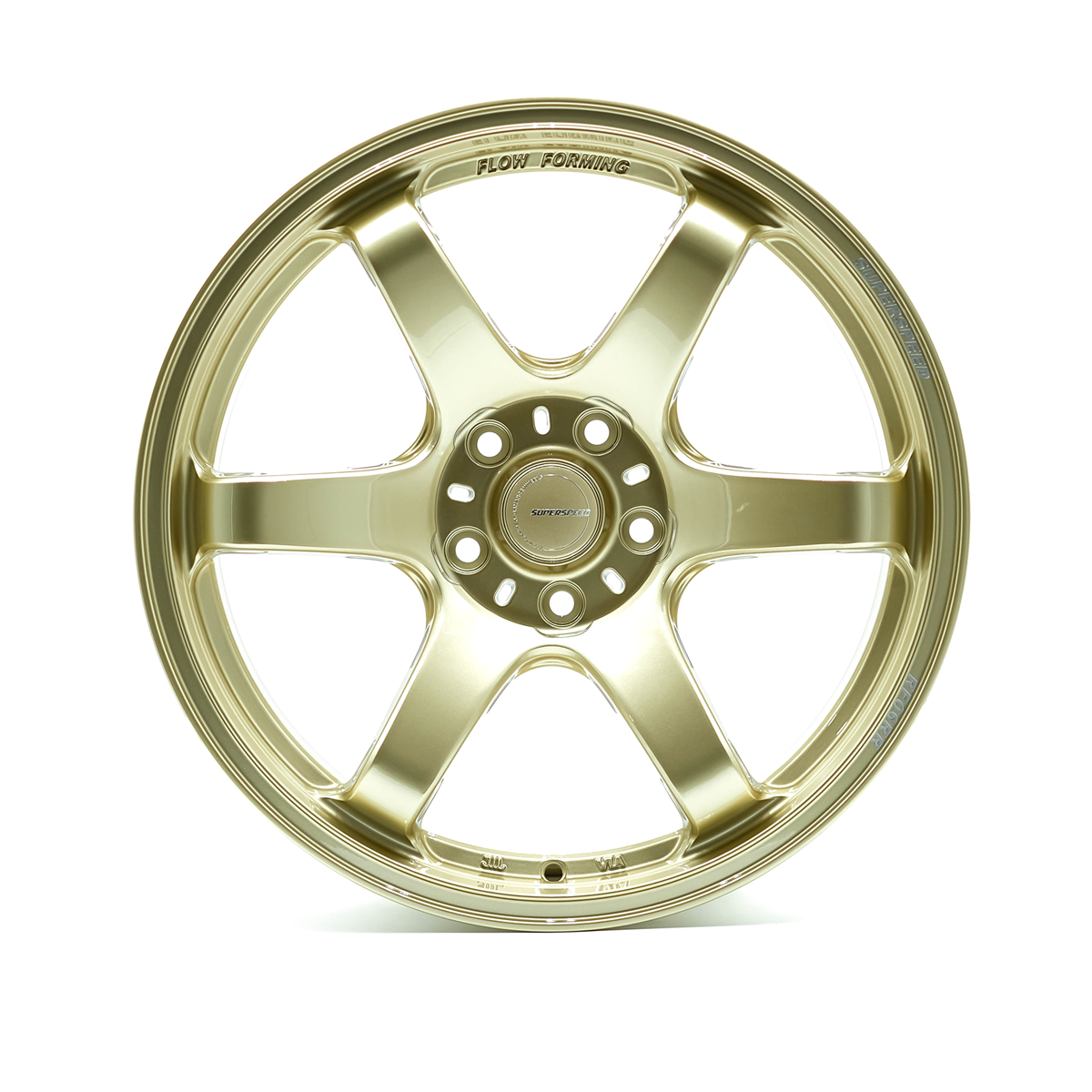Superspeed Wheels FlowForm RF06RR Gold 18x9.5 Face-2