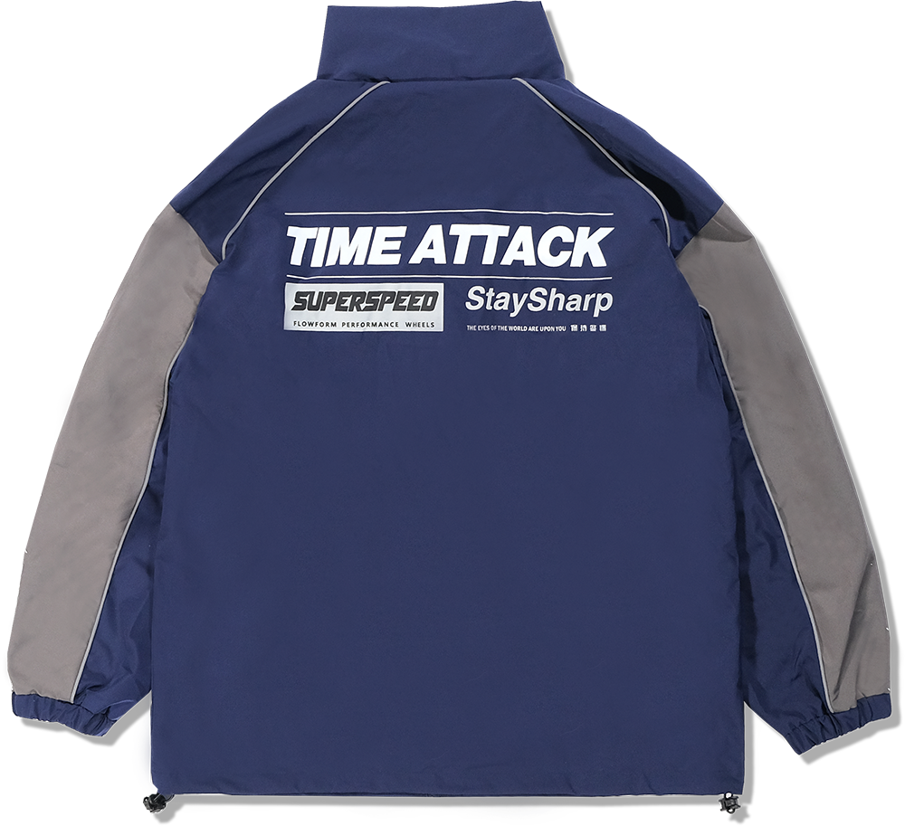 "TimeAttack" Windbreaker